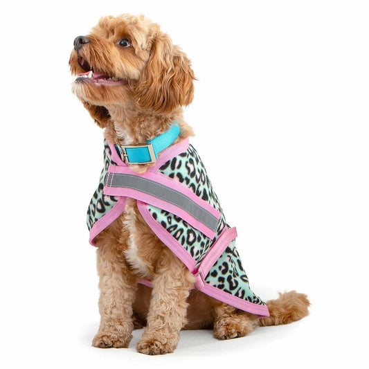 Jeffers Expression Moisture-Wicking Fleece Dog Coat