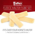 Load image into Gallery viewer, Jeffers Horse Fleece Halter Tube, 4 Piece Comfort Set
