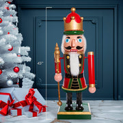 Kurt Adler 43-Inch Lighted Musical Collapsible Nutcracker