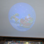 Kurt Adler Kurt Adler 10.4-Inch Battery-Operated Light Up Santa Water Lantern with Projector