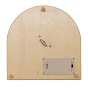 Kurt Adler 7.87-Inch Wooden LED Light-Up Santa Musical Christmas Village