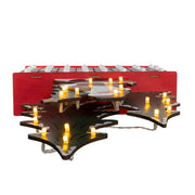 Kurt Adler 15.75-Inch Battery Operated Wooden LED Lighted Advent Calendar