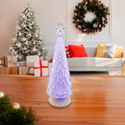 Kurt Adler 13.6-Inch Battery Operated RGB Color Changing Christmas Tree with Water
