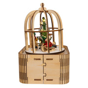 Kurt Adler 7-Inch Battery-Operated LED Lighted Music Box