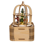 Kurt Adler 7-Inch Battery-Operated LED Lighted Music Box