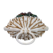 Kurt Adler 10.875-Inch Battery Operated USB LED Lighted Lantern with Cardinals and Spinning Glitter Water