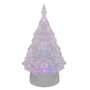 Kurt Adler 9-Inch Battery Operated USB LED Lighted Tree Water Lantern