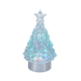 Kurt Adler 9-Inch Battery Operated USB LED Lighted Tree Water Lantern