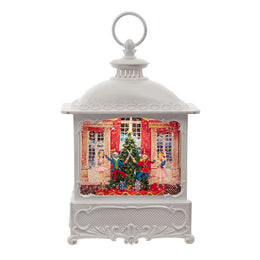 Kurt Adler 10.25-Inch Battery-Operated USB LED Lighted Nutcracker Suite Water Lantern
