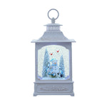 Kurt Adler 12.75-Inch Battery Operated USB LED Lighted Snowmen and Penguins Water Lantern