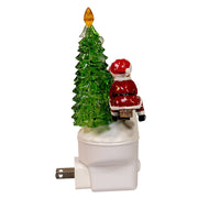Kurt Adler 6.18-Inch LED Nightlight with  Tree and SeeSaw