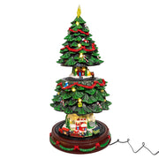 Kurt Adler Musical Animated Christmas Tree Table Piece