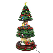 Kurt Adler Musical Animated Christmas Tree Table Piece