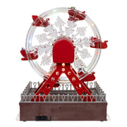Kurt Adler Battery Operated Musical Animated Santa Ferris Wheel