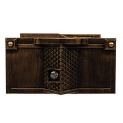 Kurt Adler  5.84-Inch Battery Operated Lighted Santa Fireplace Water Lantern House