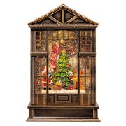Kurt Adler 10-Inch Battery-Operated LED Lighted Tree Water Lantern
