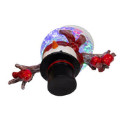 Kurt Adler 11.42-Inch Battery Operated LED Swirl Glitter Snowman