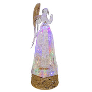 Kurt Adler 10.24-Inch Battery-Operated LED Lighted Angel Lantern