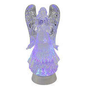 Kurt Adler 13.25-Inch Battery-Operated USB LED Lighted Angel With Horn Water Globe