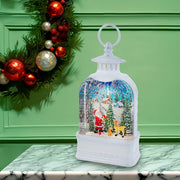 Kurt Adler 9.5-Inch Battery-Operated Lighted Santa Water Lantern