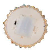 Kurt Adler 13-Inch Battery Operated Lighted LED Iridescent Tabletop Christmas Tree