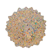 Kurt Adler 15.5-Inch Battery Operated LED Silver Iridescent Tabletop Christmas Tree