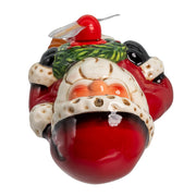 Kurt Adler 10-Inch Battery Operated Musical Santa Table Piece with Digital Propeller