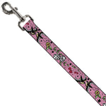 Dog Leash - Lucky CLOSE-UP Pink