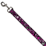 Dog Leash - Stargazer Black/Pink