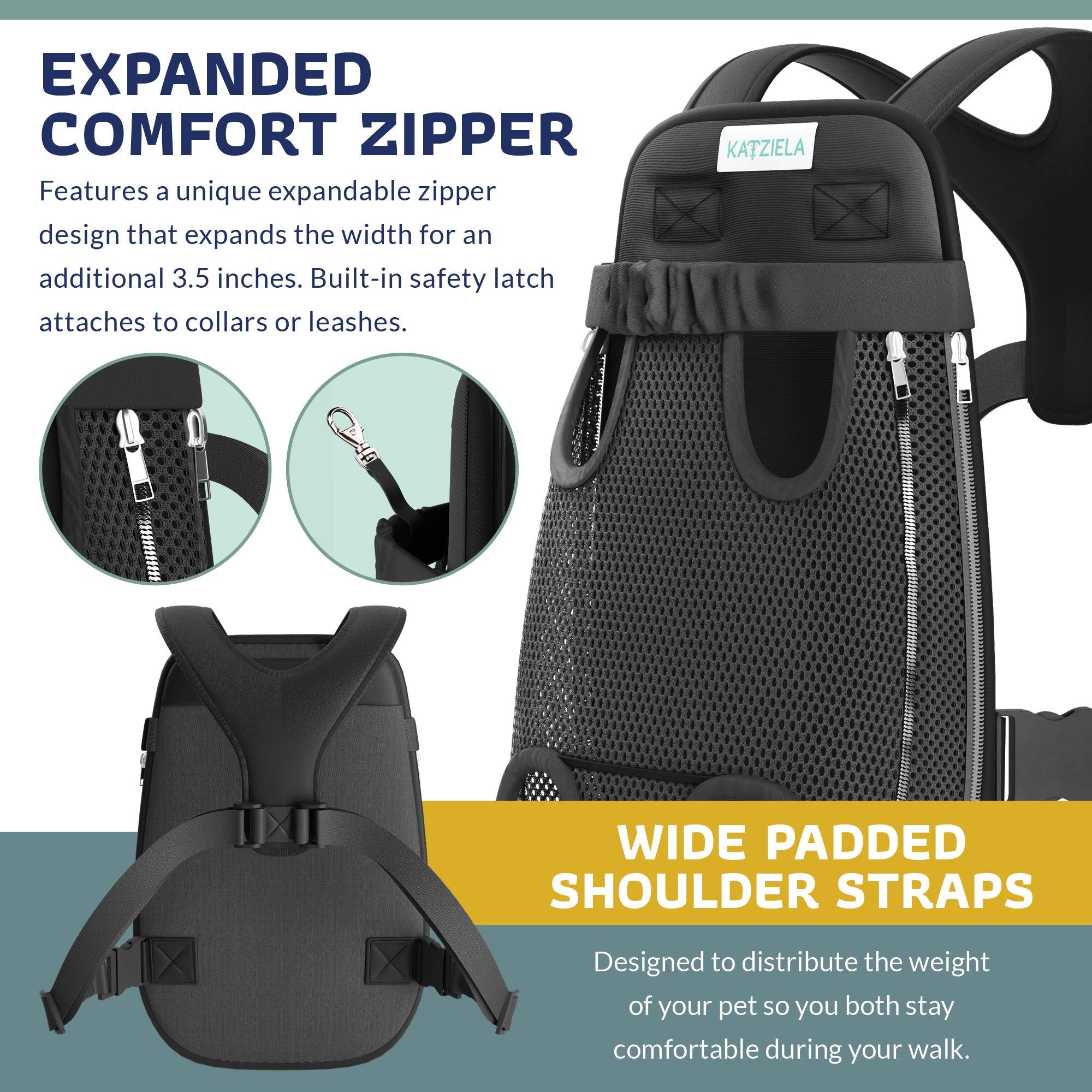 Kangaroo Pouch Pet Carrier with Breathable Mesh - Southlake Paws