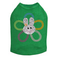 Load image into Gallery viewer, Flower Bunny - Dog Tank alternate view
