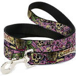 Dog Leash - Trust No One Pink