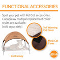 Load image into Gallery viewer, K&H Pet Products Original Bolster Pet Cot Elevated Pet Bed
