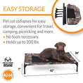 Load image into Gallery viewer, K&H Pet Products Original Pet Cot Elevated Dog Bed, Realtree Edge
