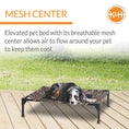 Load image into Gallery viewer, K&H Pet Products Original Pet Cot Elevated Dog Bed, Realtree Edge
