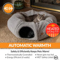 Load image into Gallery viewer, K&H Thermo-Kitty Heated Cat Tunnel – Indoor Heated Cat Bed and Play Tunnel with Machine Washable Pillow
