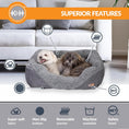 Load image into Gallery viewer, K&H Thermo-Pet Lounge Sleeper Heated Cat & Small Dog Bed – Plush, Non-Slip, Machine Washable Indoor Pet Bed
