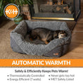 Load image into Gallery viewer, K&H Thermo-Pet Lounge Sleeper Heated Cat & Small Dog Bed – Plush, Non-Slip, Machine Washable Indoor Pet Bed
