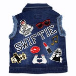Swiftie Inspired Kids Denim Vest