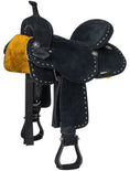 Load image into Gallery viewer, King Series Stratford Suede Barrel Saddle
