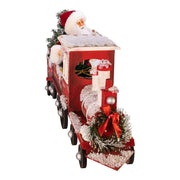 Kurt Adler 30.5-Inch Kringle Klaus Santa On Train