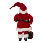 Kurt Adler 34-Inch Kringle Klaus Traditional Santa and List