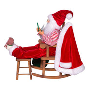 Kurt Adler 16-Inch Kringle Klaus Sitting in Chair