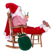 Kurt Adler 16-Inch Kringle Klaus Sitting in Chair