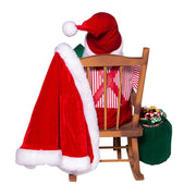 Kurt Adler 16-Inch Kringle Klaus Sitting in Chair