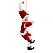 Kurt Adler 15-Inch Red and White Kringle Klaus Elf Ornament