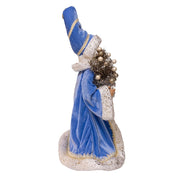 Kurt Adler 18-Inch  Kringles Blue and Platinum Santa