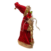 Kurt Adler 18-Inch Kringles Elegant Red Santa