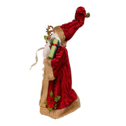 Kurt Adler 18-Inch Kringles Elegant Red Santa