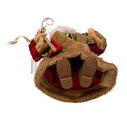Kurt Adler 18-Inch Kringles Elegant Red Santa
